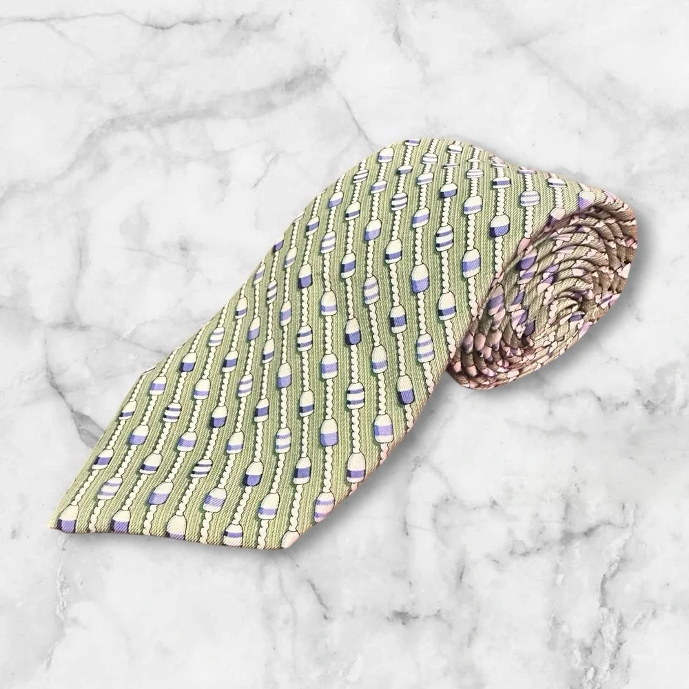 Vineyard Vines Rope‎ & Buoy Nautical Silk Neck Tie 59x3.5